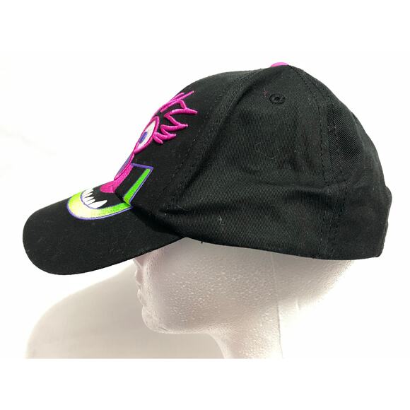 The Muppets Animal Baseball Cap Hat — Pink & Black Snapback Embroidered - Picture 7 of 9
